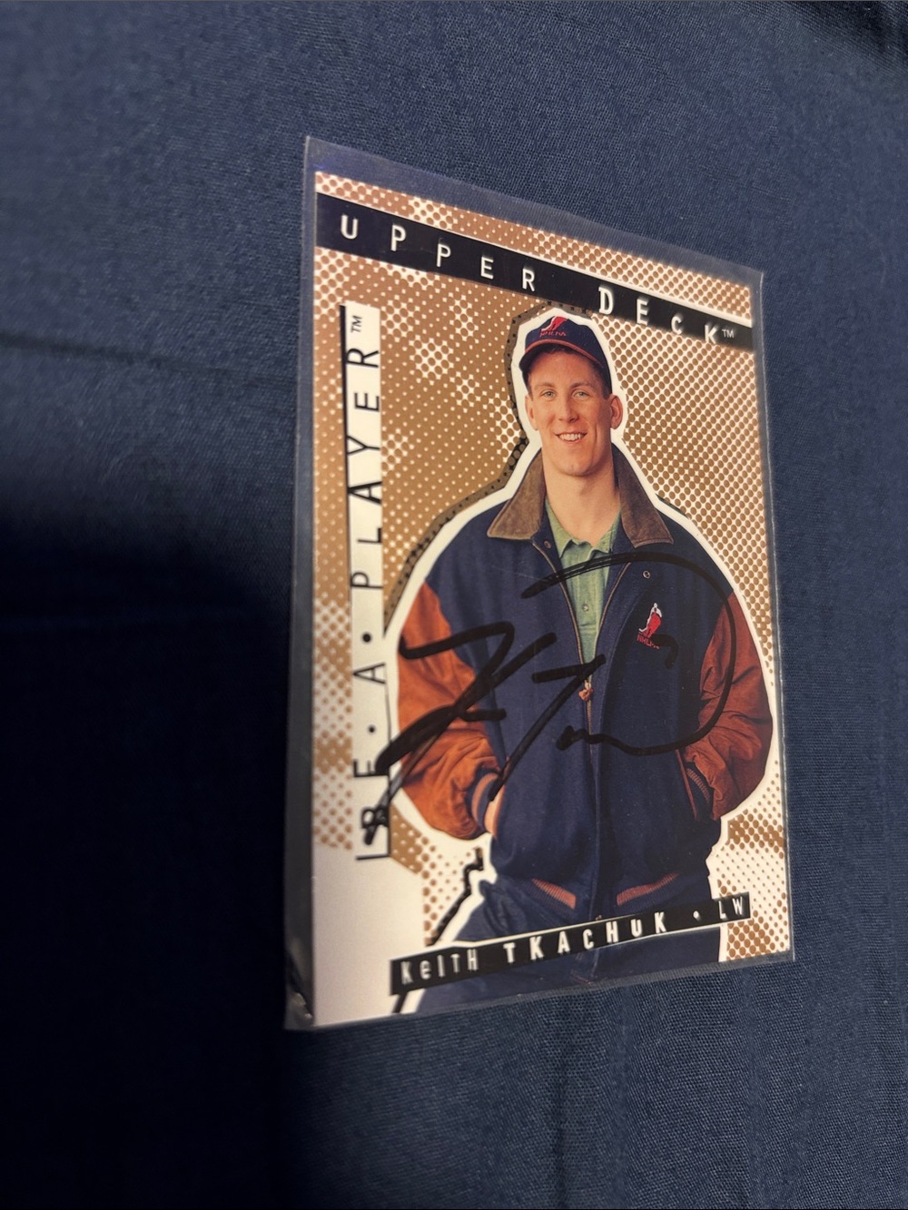Upper Deck Keith Tkachuk Autographed Trading Card -